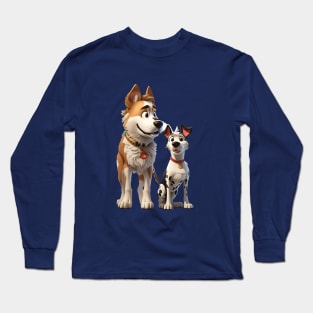 Playful Pups Long Sleeve T-Shirt